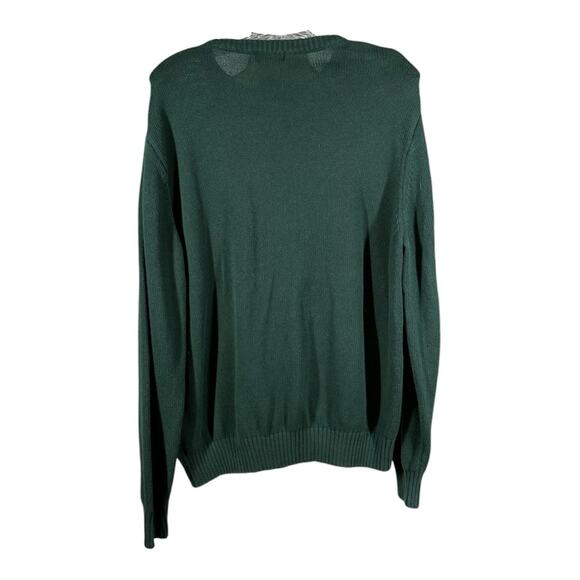 Vintage Dockers Elk Heavy Knit Fair Isle Novelty Print Winter Sweater - Picture 3 of 4